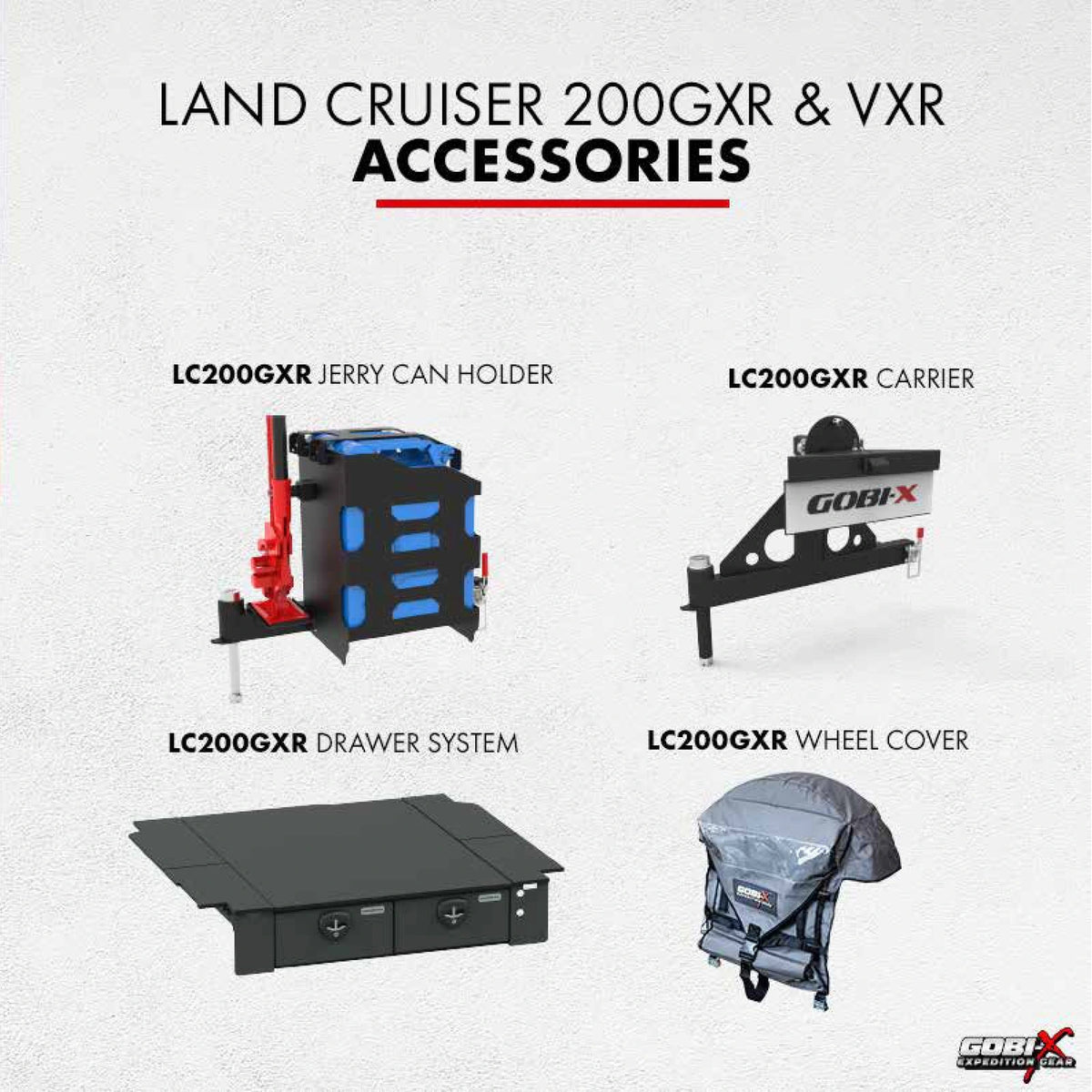 Toyota Land Cruiser 200 GXR / VXR Spare Wheel Cover - labelled accessory reference sheet