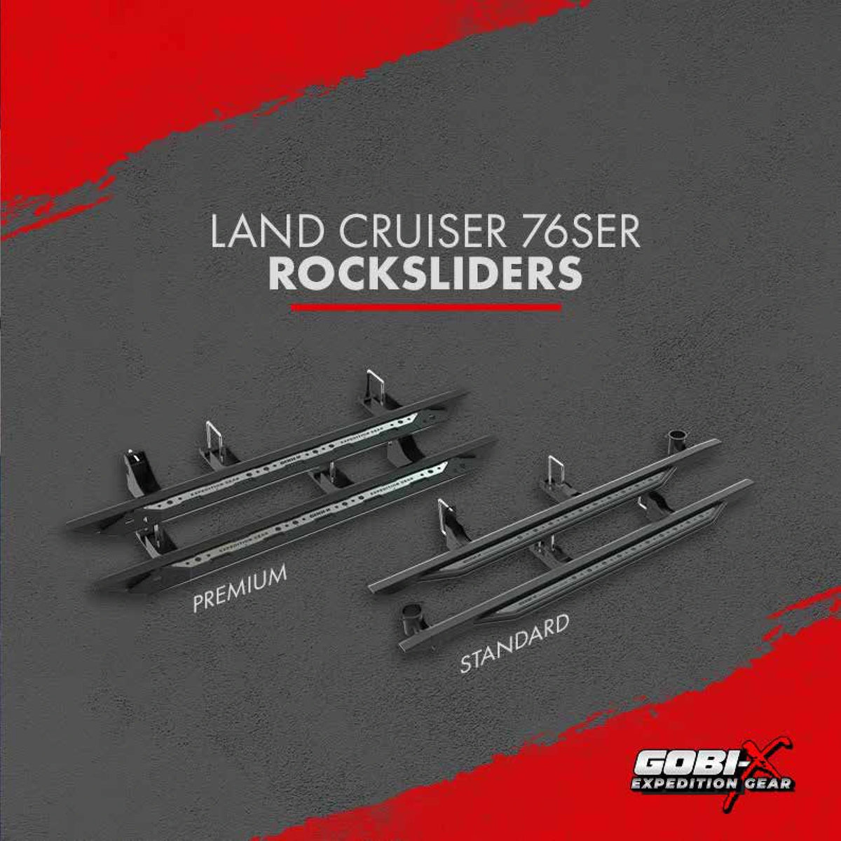 Toyota Land Cruiser 76 Series Rock Sliders