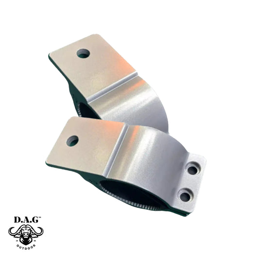 D.A.G | 76 mm Spotlight Clamps Set 3" - Silver