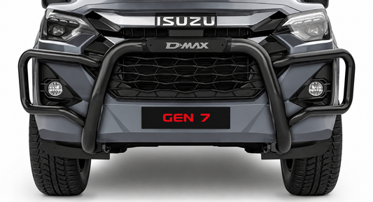 Isuzu D-Max Gen 7 Black Stainless Steel Wrap-Around Bar