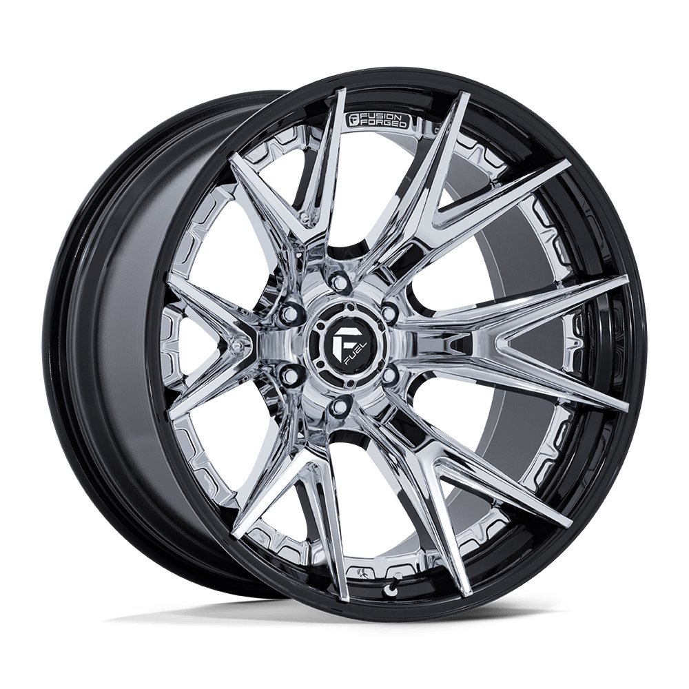 Catalyst Alloy Wheel – Chrome with Gloss Black Lip