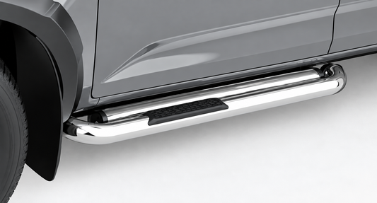 Isuzu D-Max Gen 7 Single Cab Polished Stainless Steel Side Steps