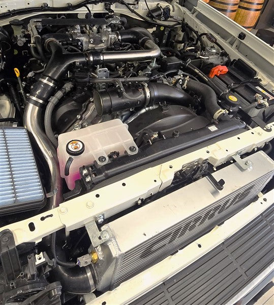 Toyota Land Cruiser 4.5 V8 70 Series Front Mount Intercooler Kit