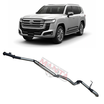 GTurbo FJA300 V6 4" S/S Turbo Back Exhaust