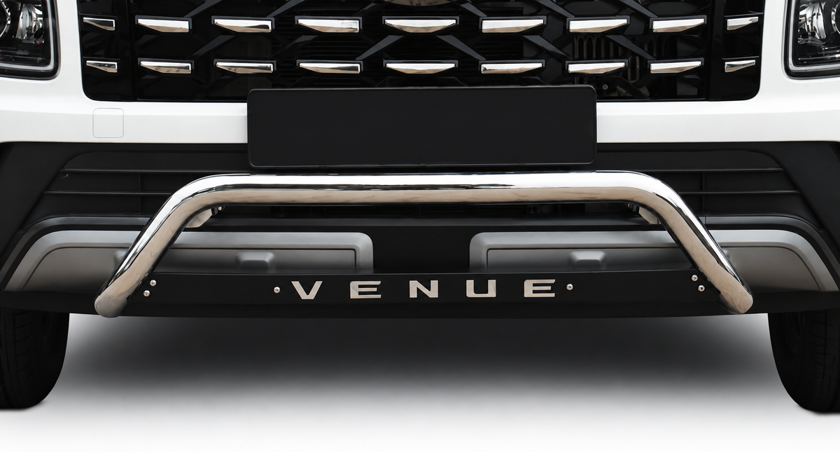 Hyundai Venue 2022 Polished Stainless Steel Nudge Bar