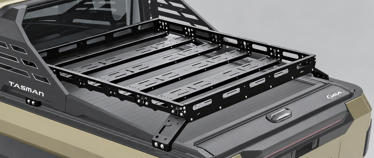 Kia Tasman Black Stainless Steel Maxemizer Cargo Rack