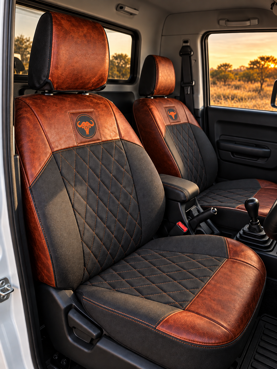 Workman Canvas Seat Covers – Single Cab