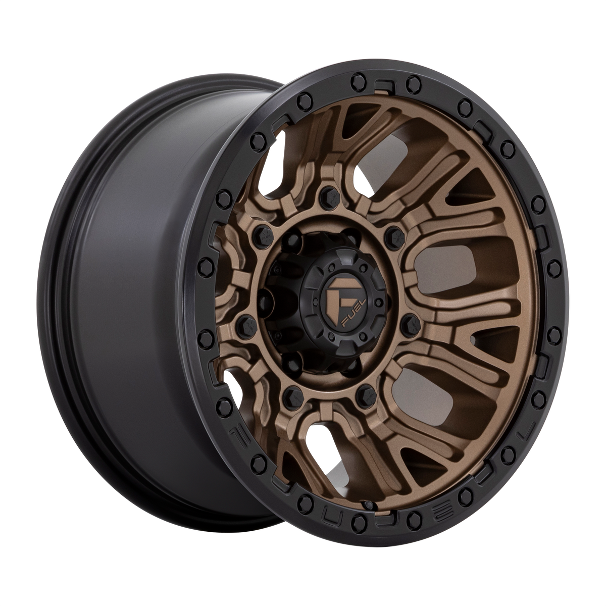 Traction Alloy Wheel – Matte Bronze with Black Ring