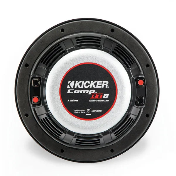 Kicker 8inch 2ohm CompRT Subwoofer