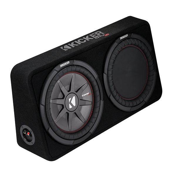 Kicker 12inch 2ohm Slim Loaded Subwoofer Enclosure