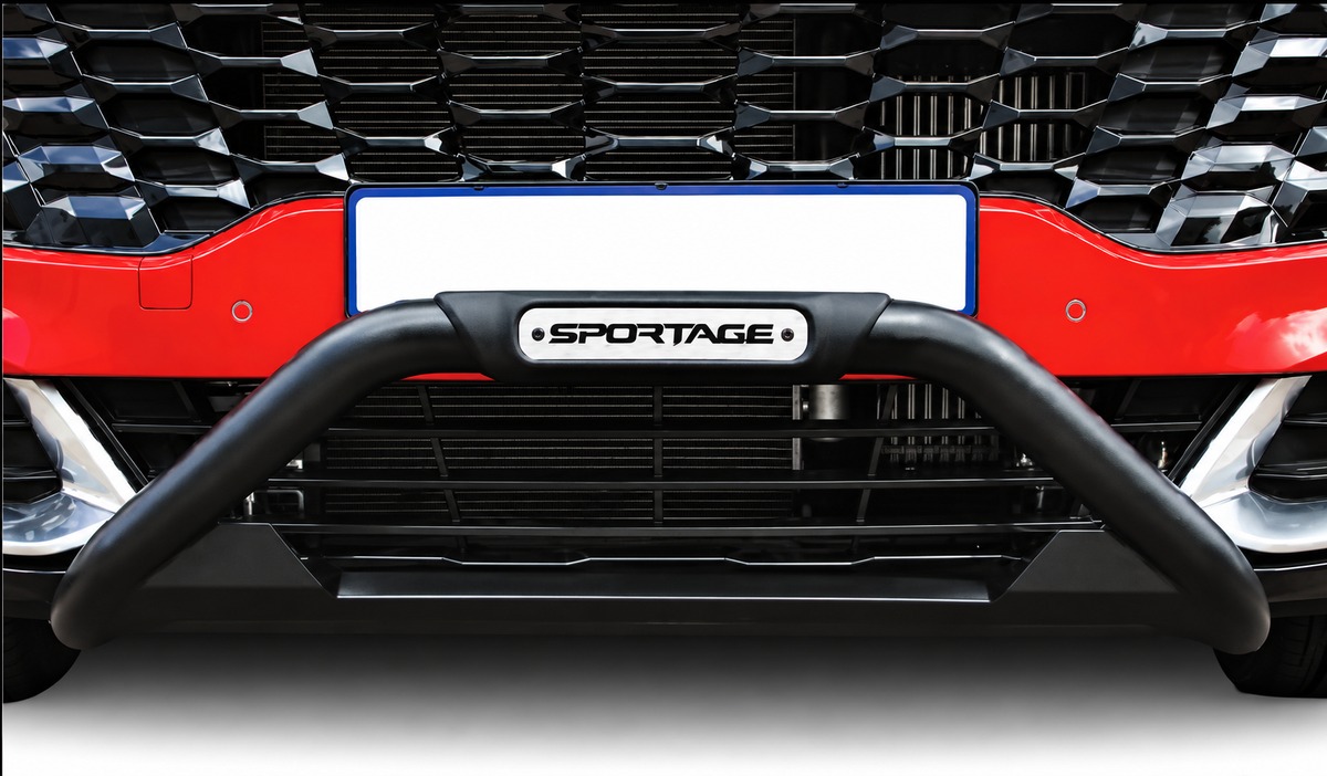 Kia Sportage 2022 Black Stainless Steel Nudge Bar