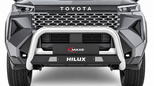 Toyota Hilux 2026 Polished Stainless Steel Nudge Bar