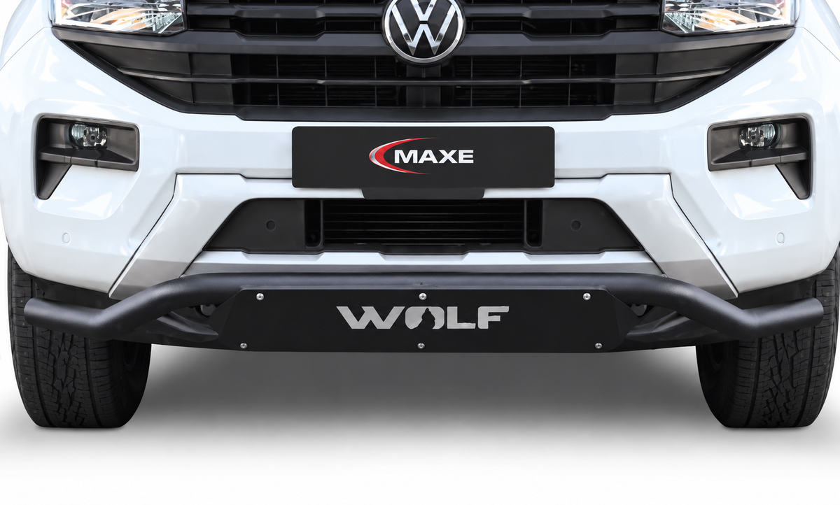 Volkswagen Amarok Next Gen Black Stainless Steel Front Styling Bar