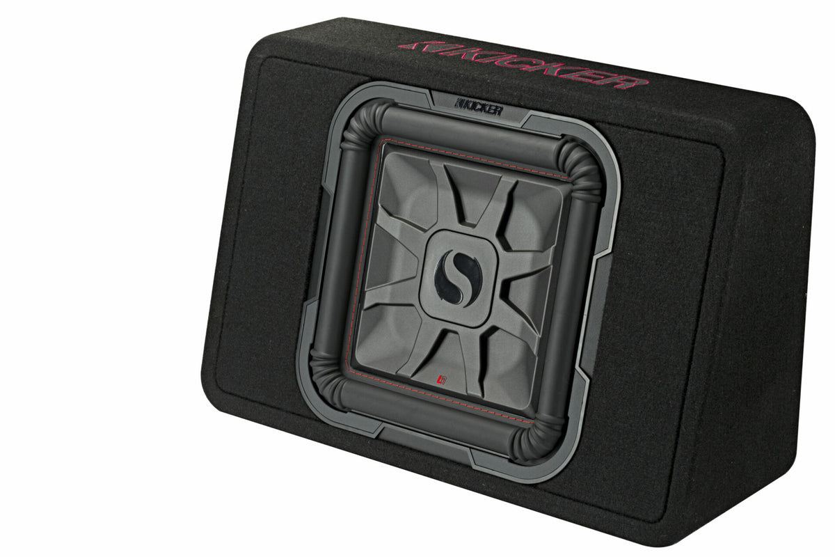 Kicker Single 12inch L7T 2-Ohm Truck Enclosure