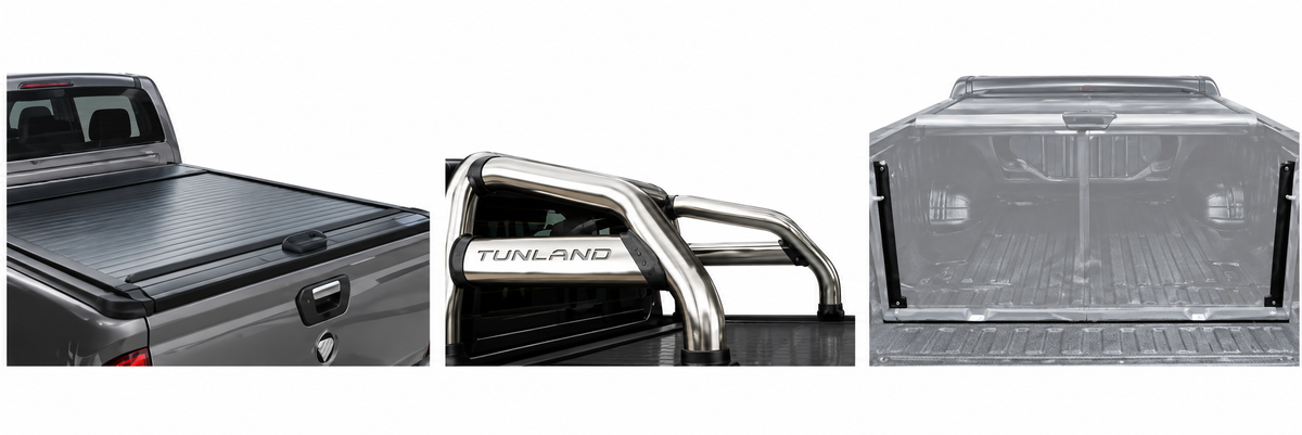 Foton Tunland G7 RollaTop, Cargo Rack And Dust Defence Kit
