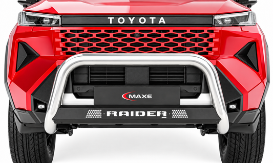 Toyota Raider 2026 Polished Stainless Steel Nudge Bar