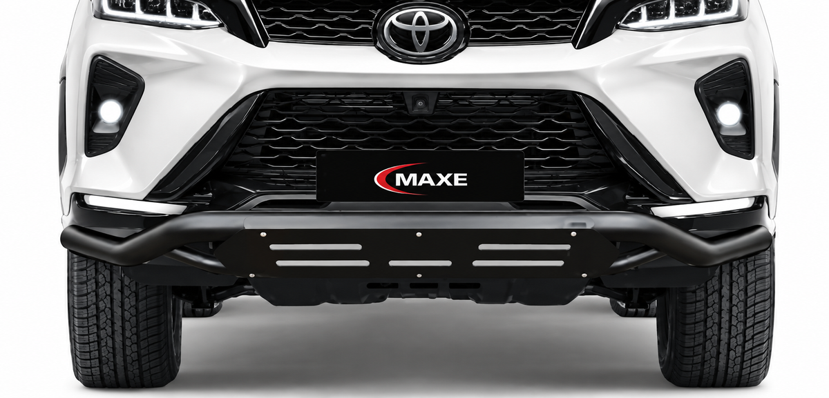 Toyota Fortuner / Hilux Black Stainless Steel Front Styling Bar