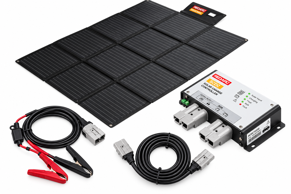 240W Monocrystalline Folding Solar Blanket Kit