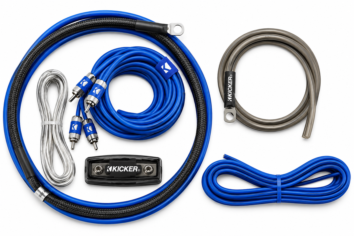 Kicker 8AWG Amp Kit