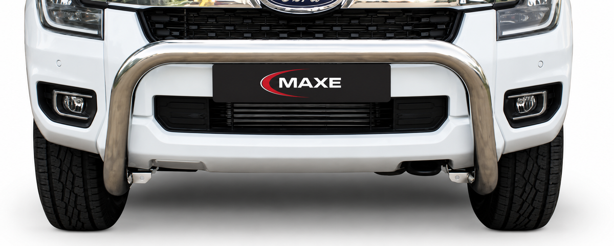 Ford Ranger Next Gen Polished Stainless Steel Parking Sensor Compatible Fleet Nudge