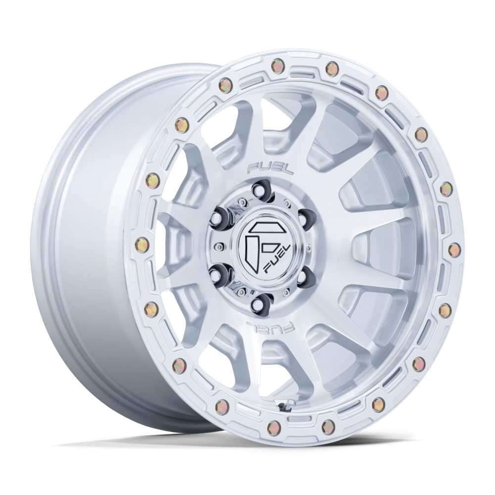 Fortress Alloy Wheel – Gloss Silver with Machined Face