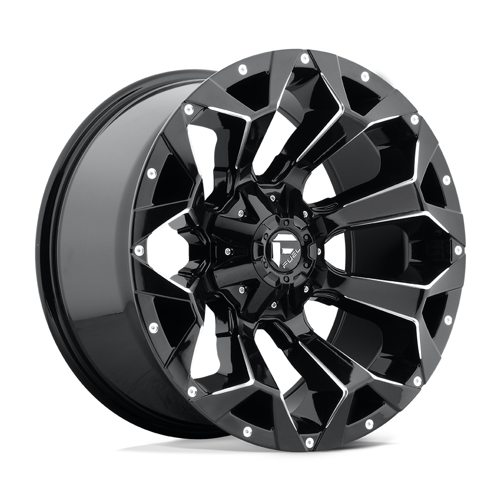 Assault Alloy Wheel – Gloss Black Milled