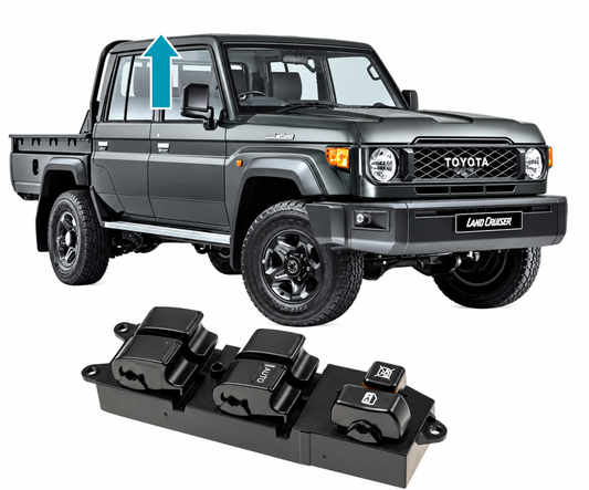 Toyota Land Cruiser 79 Double Cab Auto-Up Window Switch