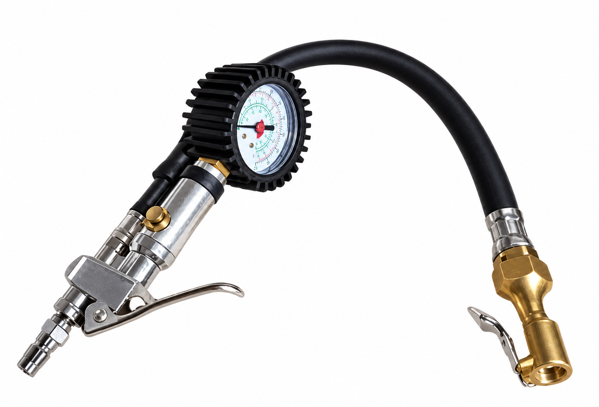 Tyre Inflating Pressure Gauge Gun