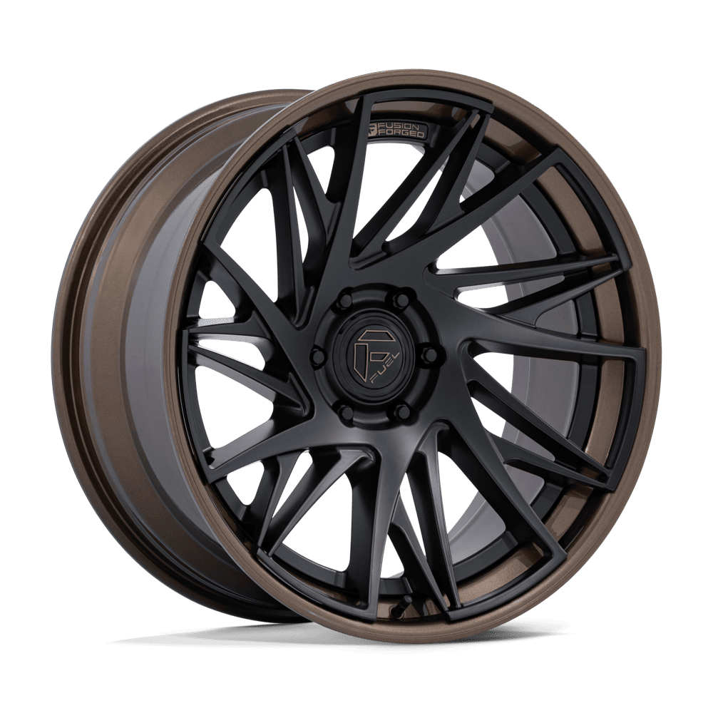 Dynamo Alloy Wheel – Matte Black with G-Bronze Lip