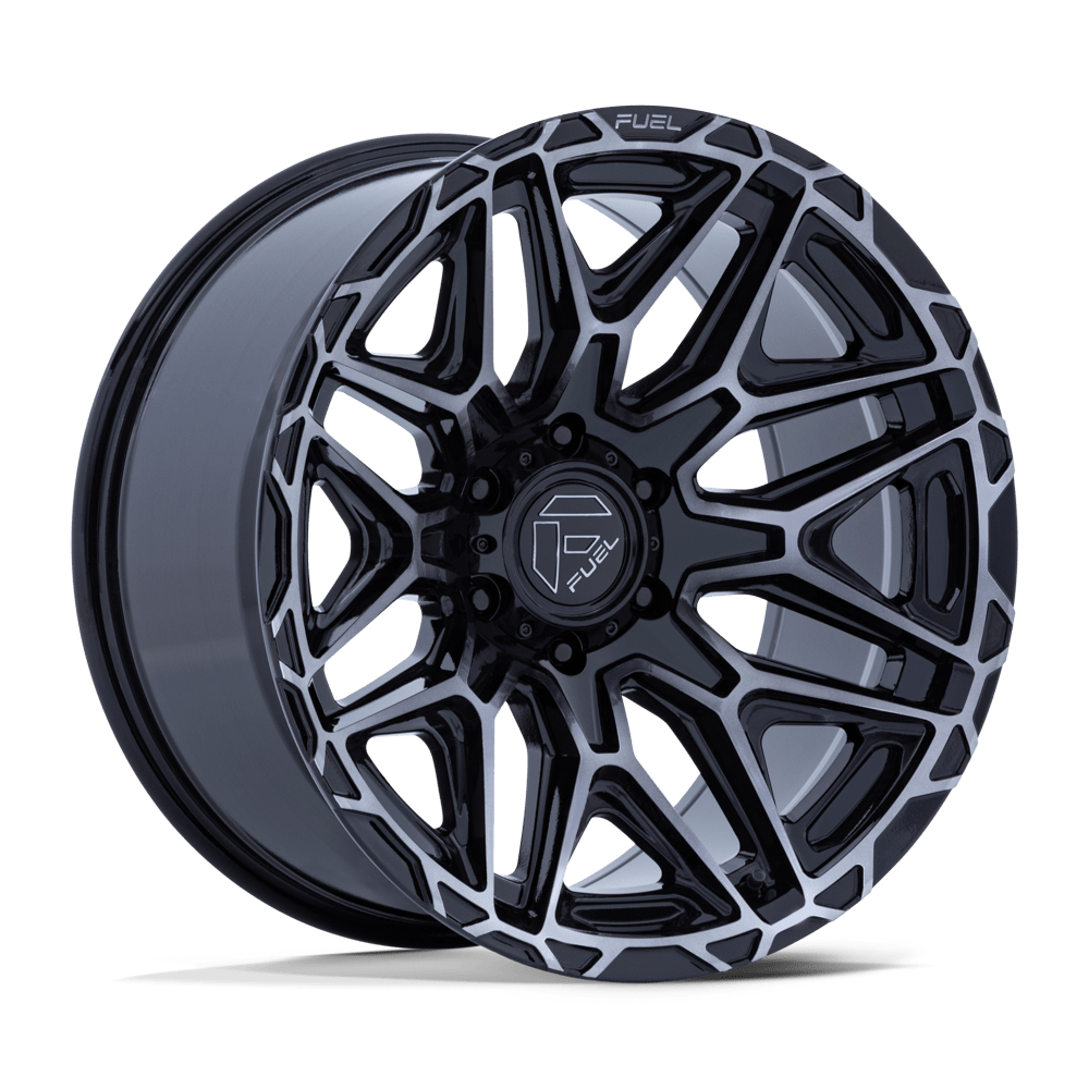 Injector Alloy Wheel – Gloss Black Machined-Face with Ddt