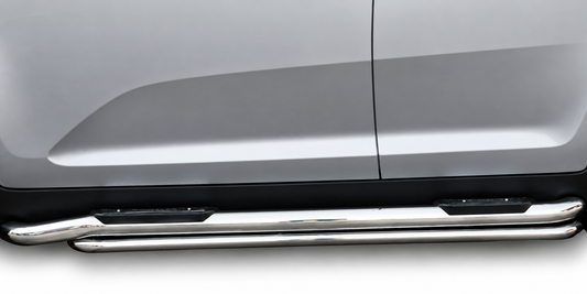 Kia Sportage 2010 Polished Stainless Steel Side Steps
