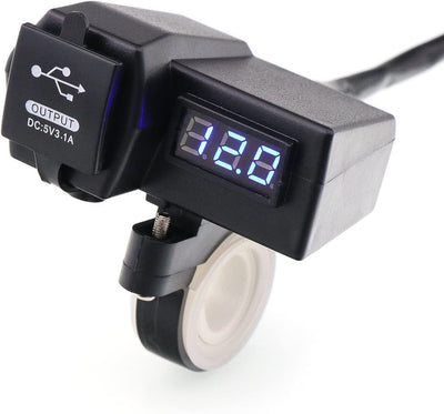 Toyota 32x20mm Voltmeter and Temperature meter for Revo