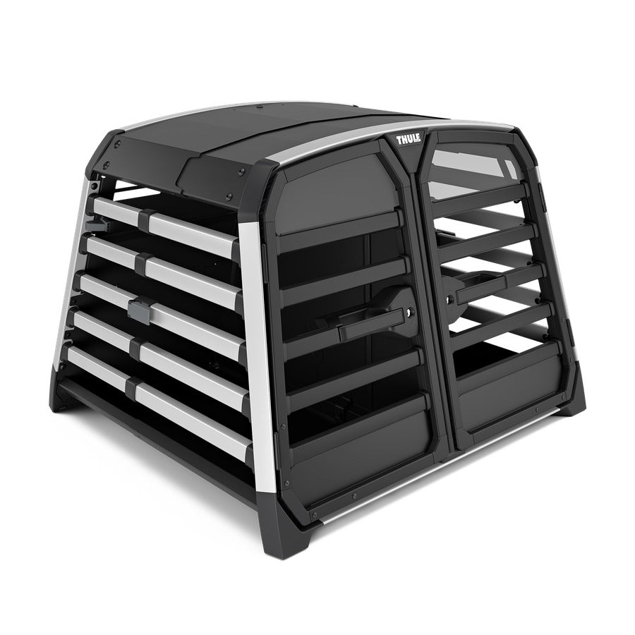 Allax Double Car Dog Crate Compact - Large