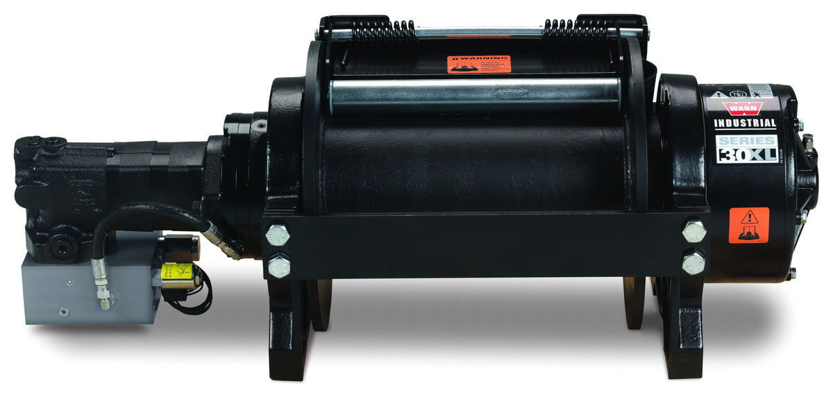 WARN 30XL Hydraulic Winch – Long Drum, Manual Clutch