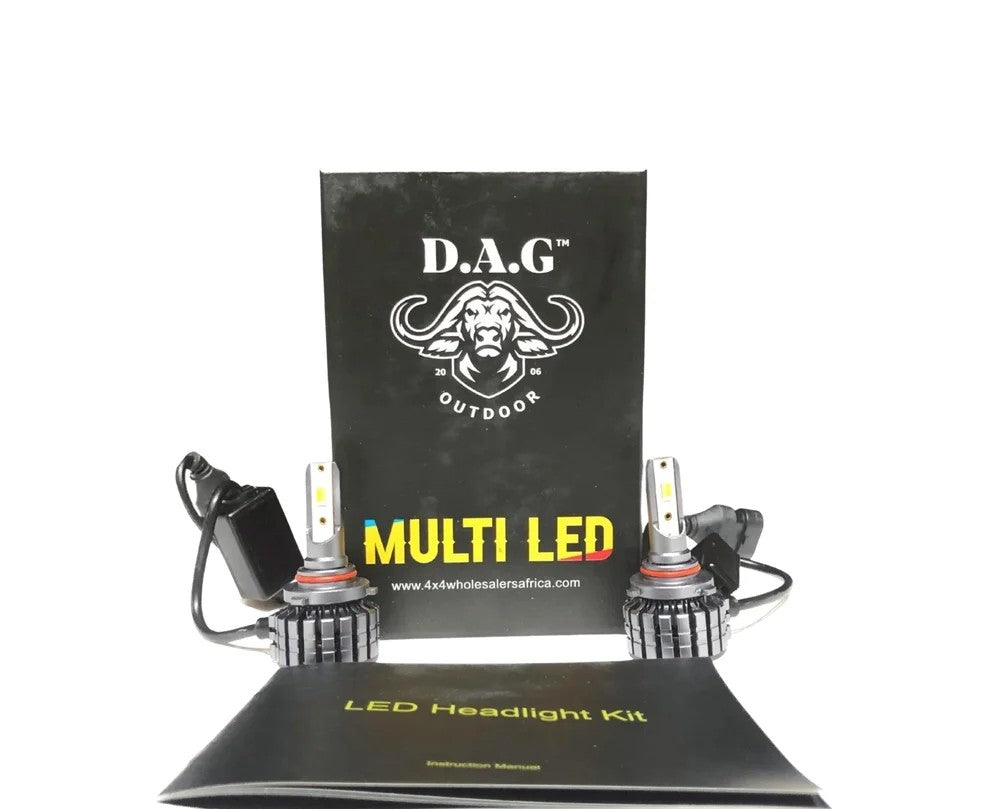 HB13/9006 Multi Color LED Headlight replacement globe