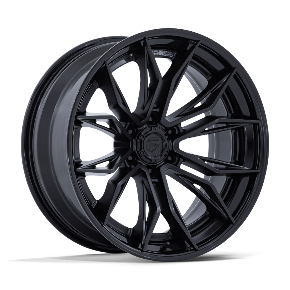 Mutiny Alloy Wheel – Matte Black with Gloss Black Lip