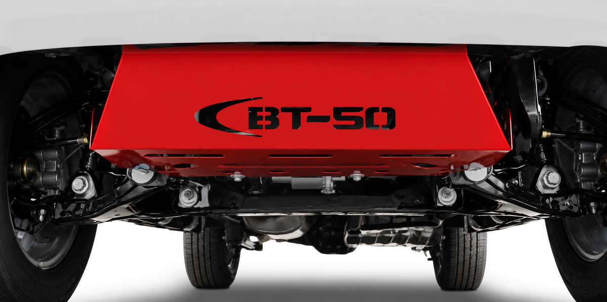 Mazda BT-50 Double Cab Polished Stainless Steel Sports Bar with Side Tubes
