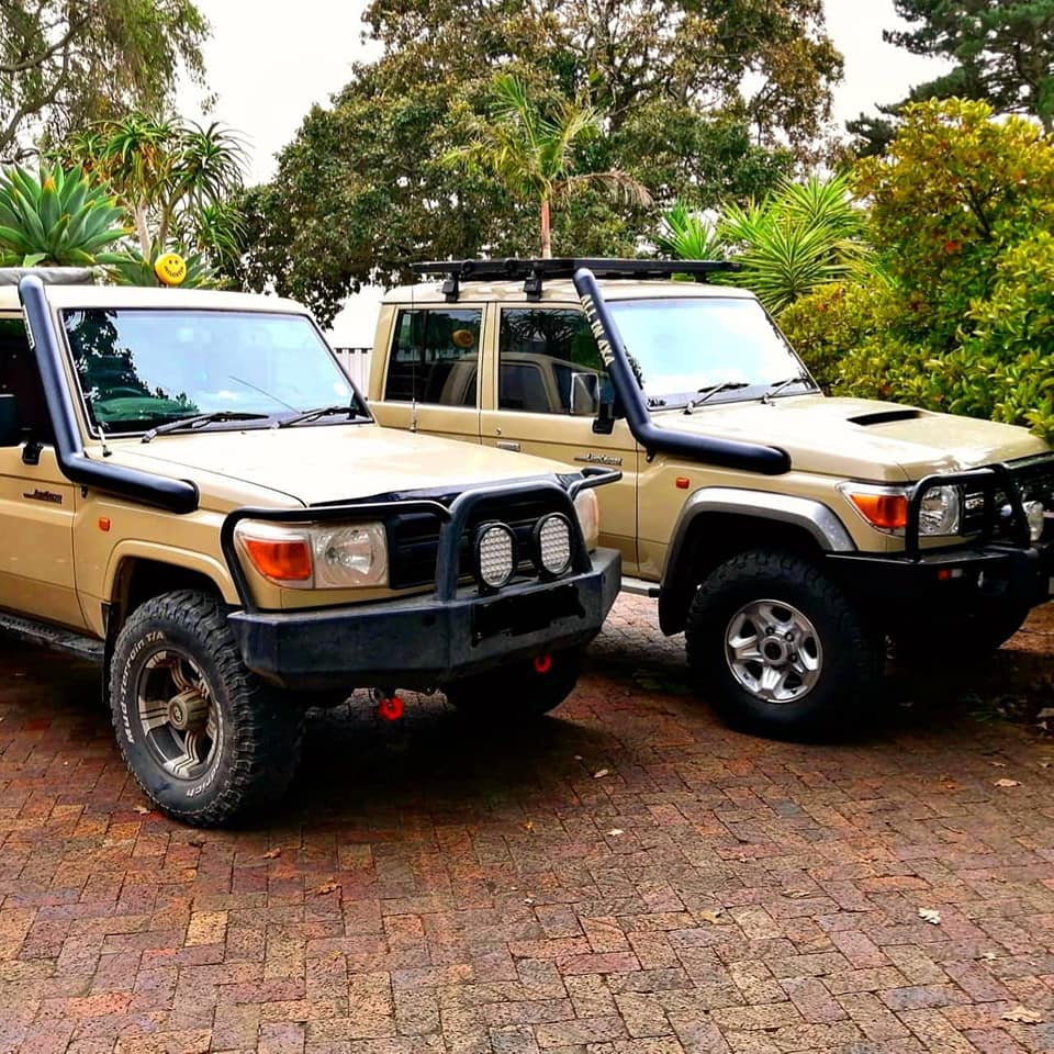 Toyota Land Cruiser 79 Stainless Steel Snorkel – view 4
