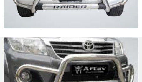 Toyota Hilux Tri Bumper Stainless