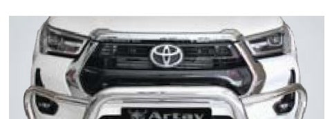 Toyota Hilux GD6 Facelift Tri Bumper Stainless (Does Not Work with PDC Sensors)