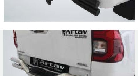 Toyota Hilux Rear Step Stainless