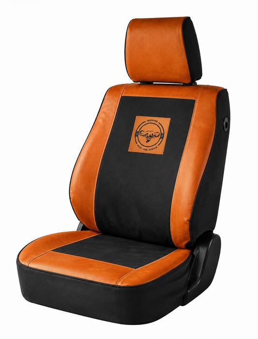 Saddleback Canvas & Leather Seat Covers – Single Cab