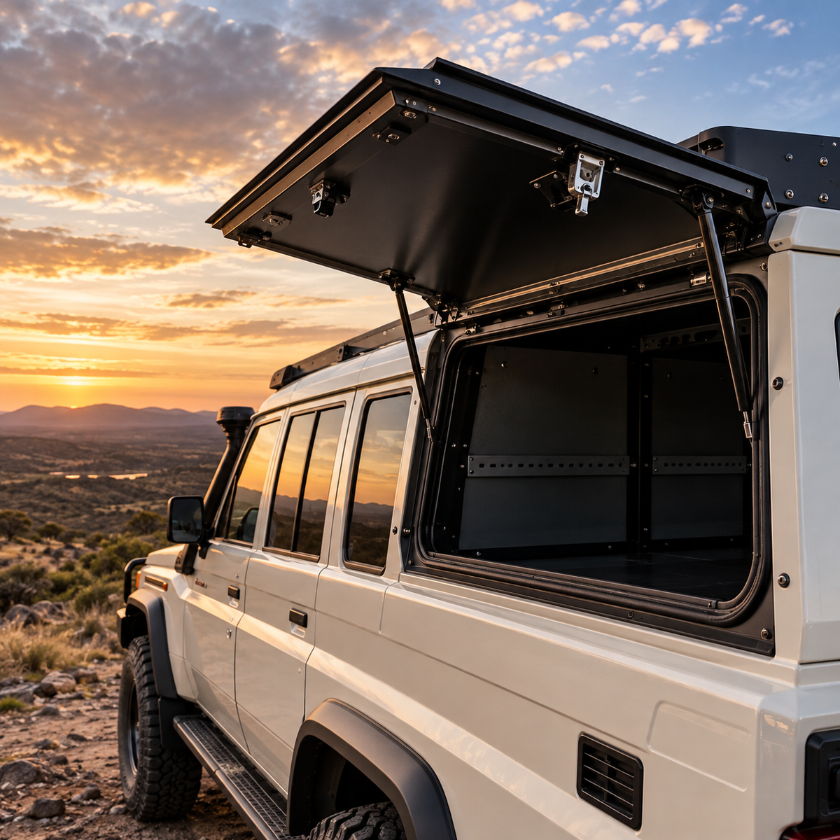 Land Cruiser Troopy Front Gull Wing