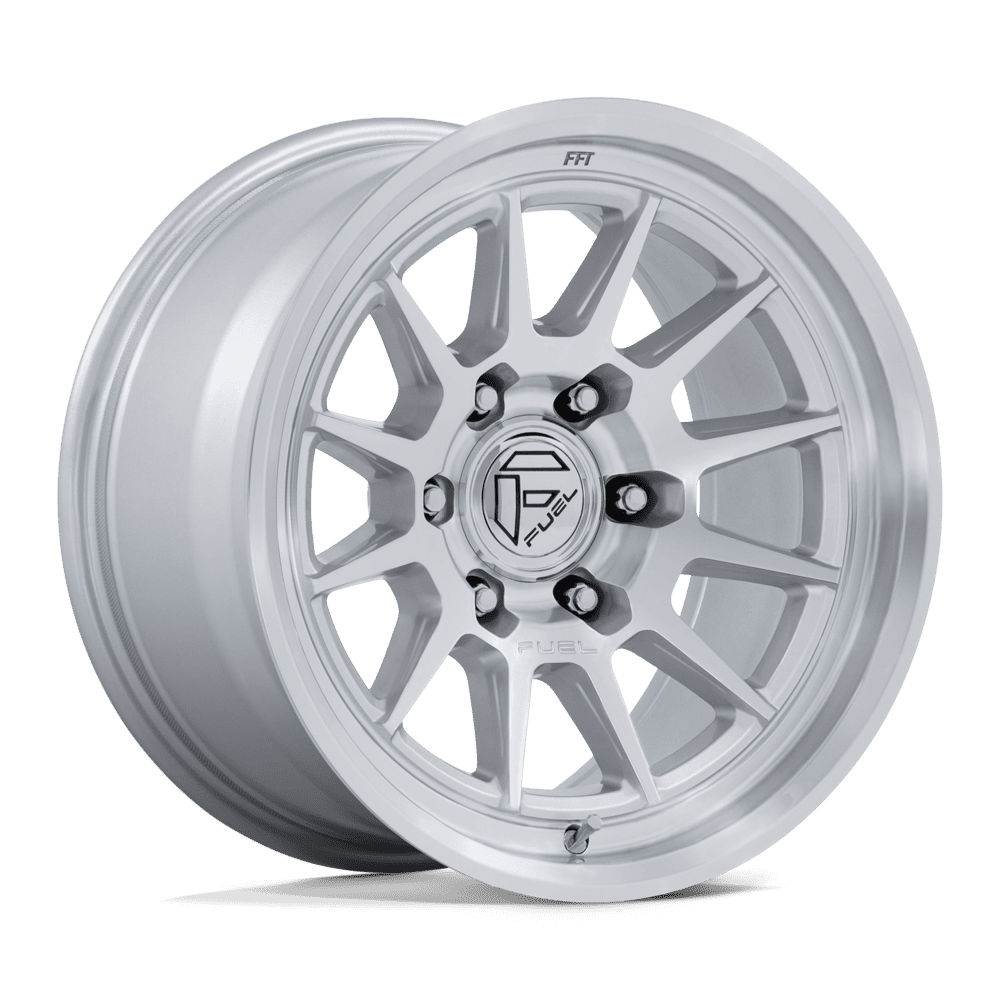 Spur Alloy Wheel – Gloss Silver with Machined Face