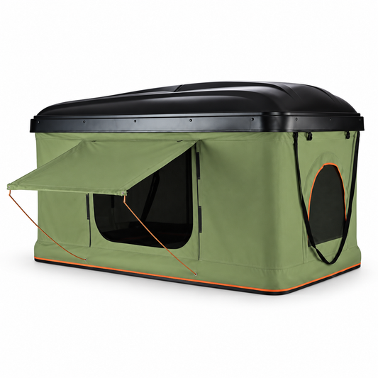 Hard Shell Rooftop Tent – Olive Green