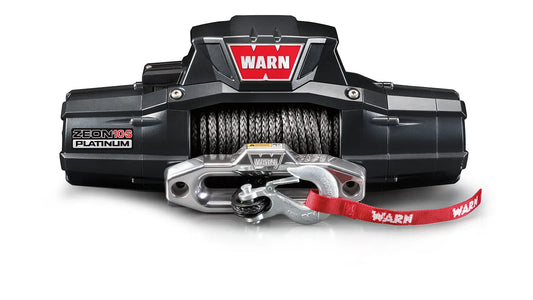 WARN ZEON Platinum 10-S Synthetic Rope Winch