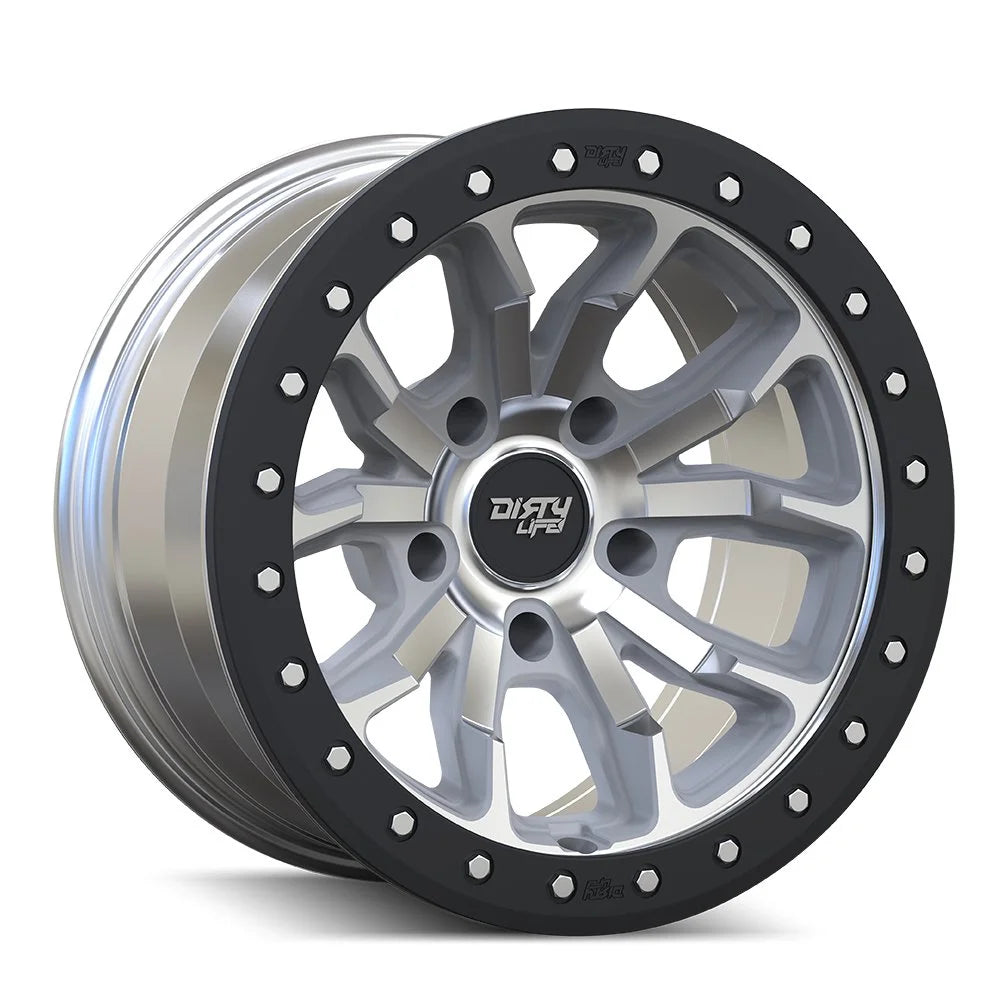 Dirty Life DT-1 Dual-Tek Wheel - Machined with Simulated Beadlock Ring