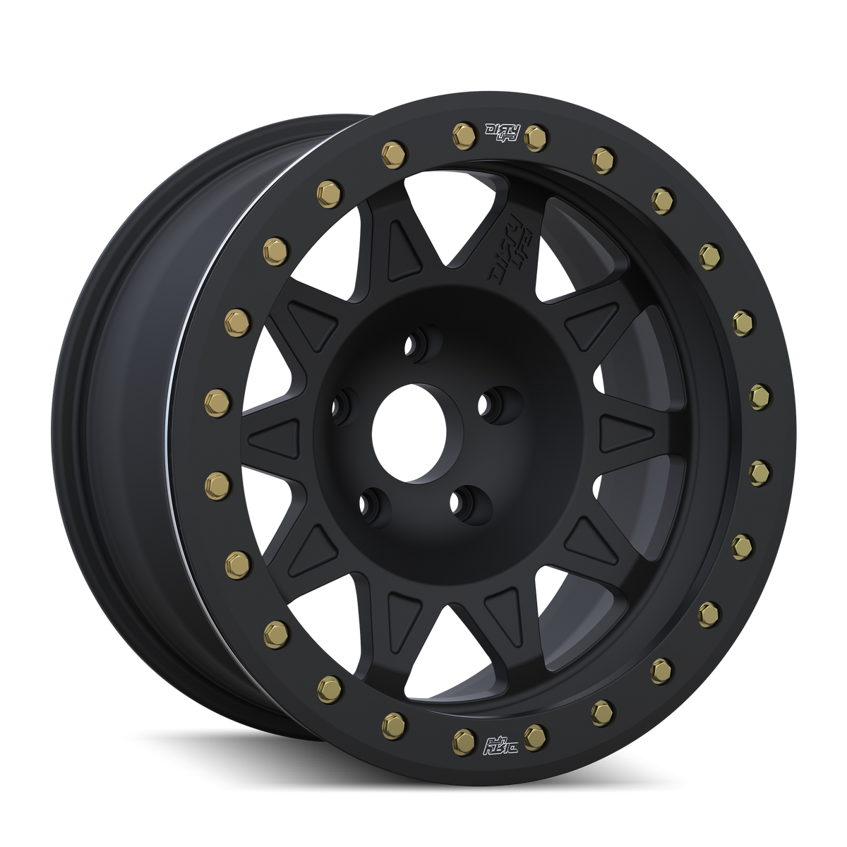 Dirty Life Roadkill Forged Beadlock Wheel - Matte Black