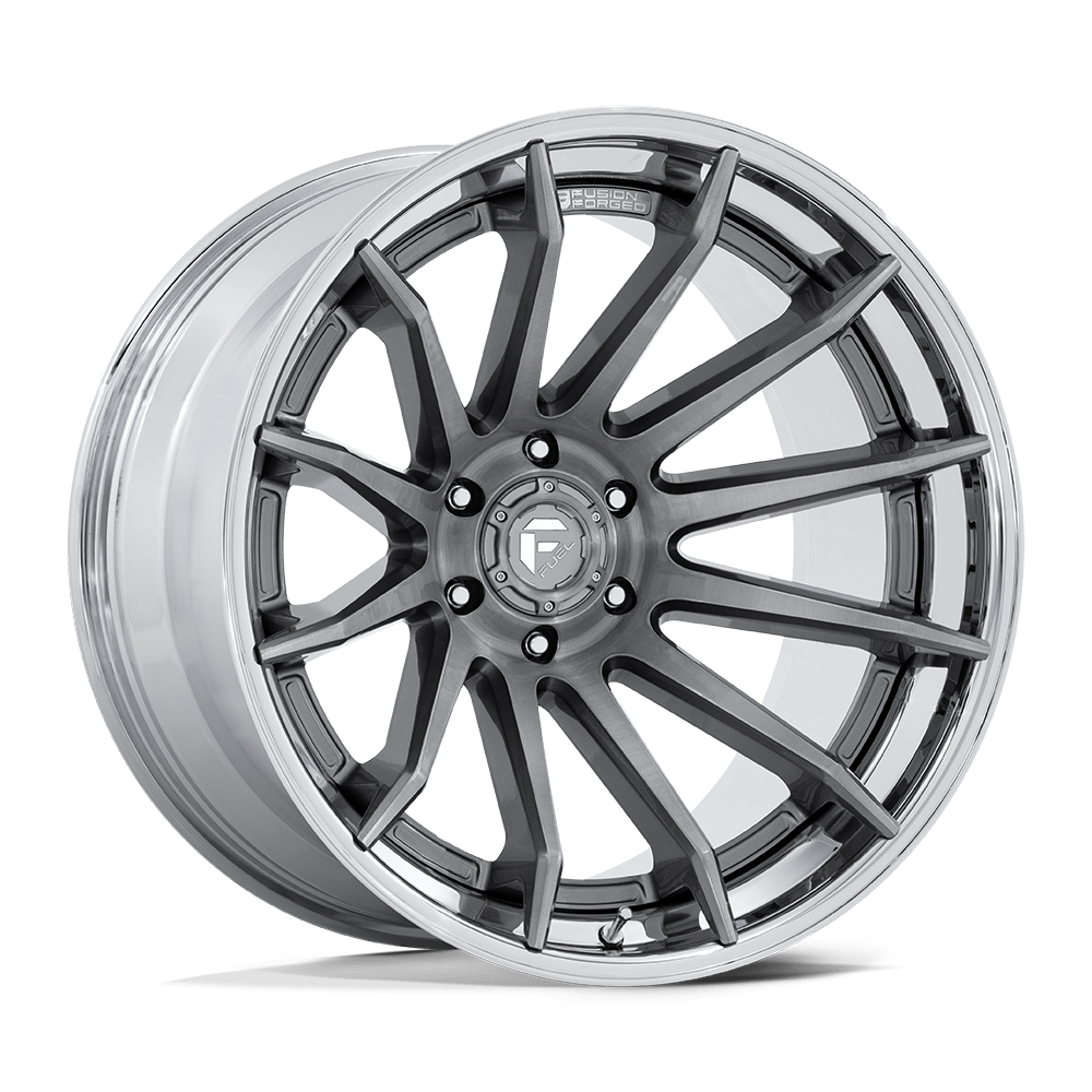 Burn Alloy Wheel – Platinum with Chrome Lip