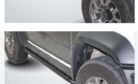 Jimny Side Bars Black Stainless